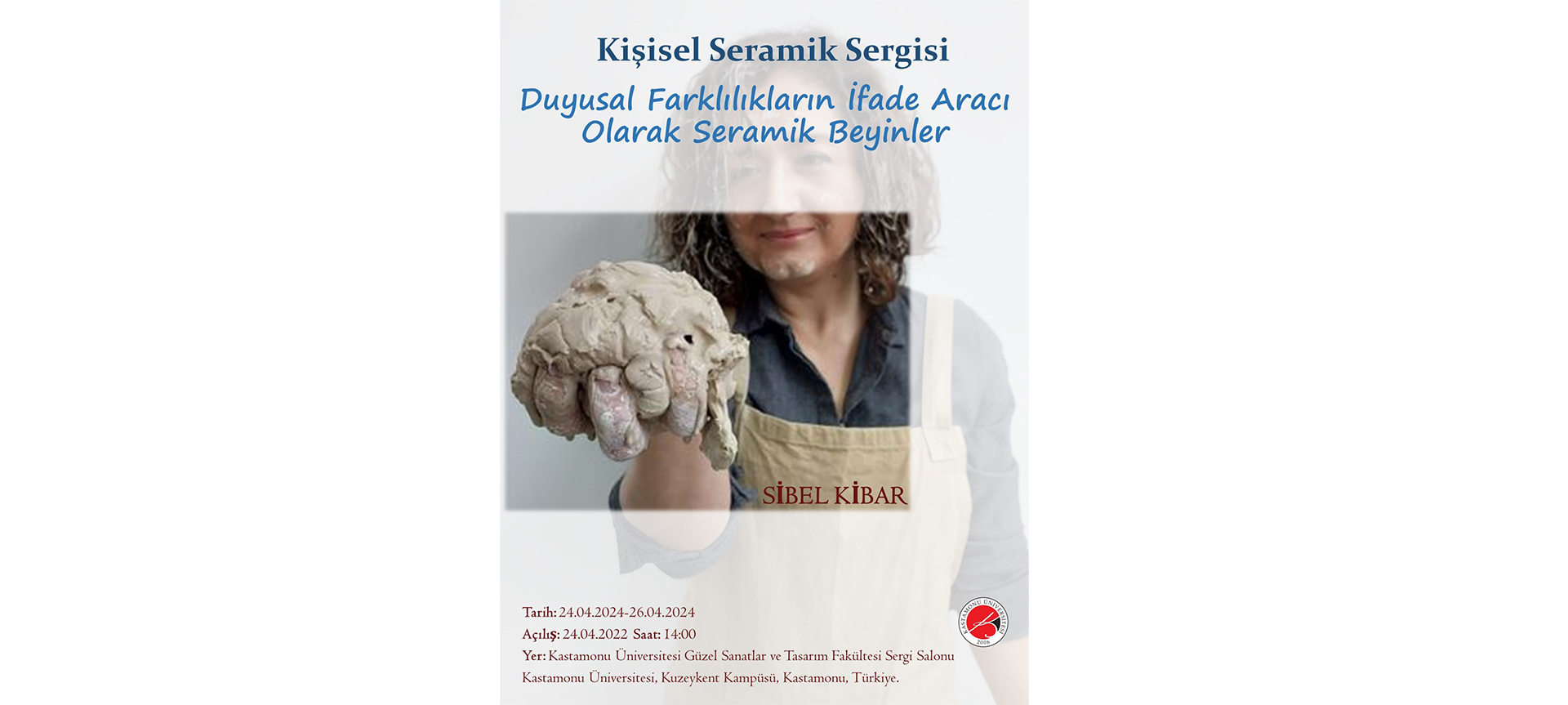 Sibel Kibar’dan Seramik Beyinler Kişisel Sergisi
